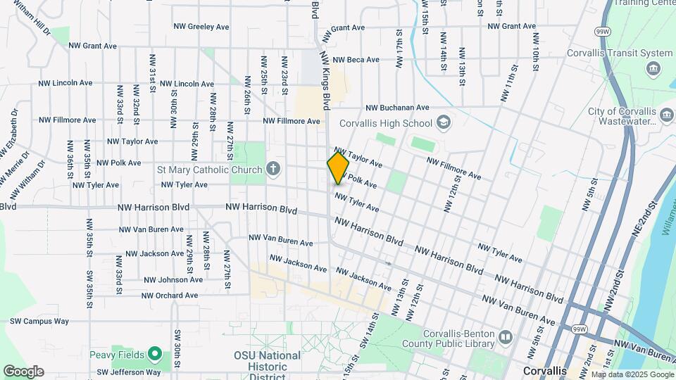 513 NW 19th St Map and Location Details
