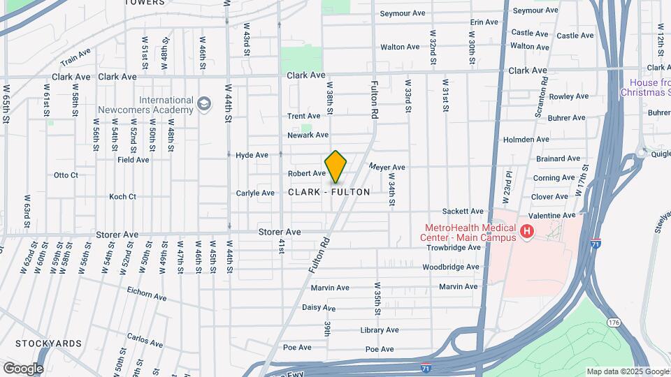 3291 W 38th St Map and Location Details