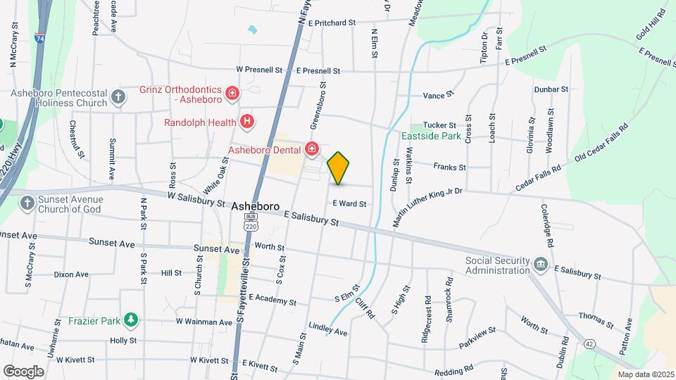 312 Brookside Dr Map and Location Details