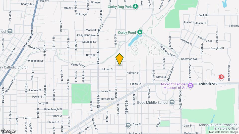 2013 Holman St Map and Location Details