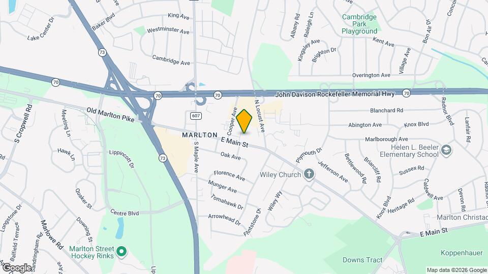 52 East Main Street Marlton Map and Location Details