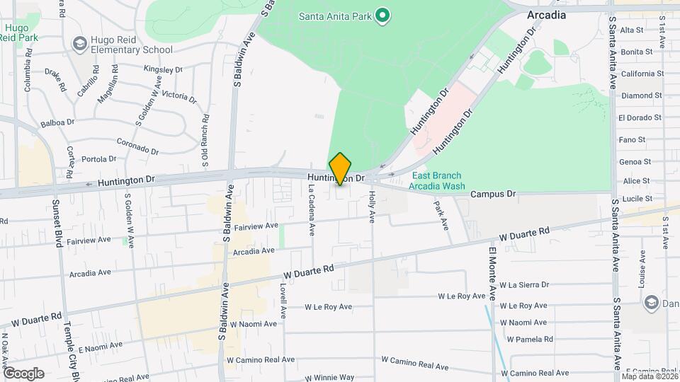 444 W Huntington Dr, Unit 119 Map and Location Details