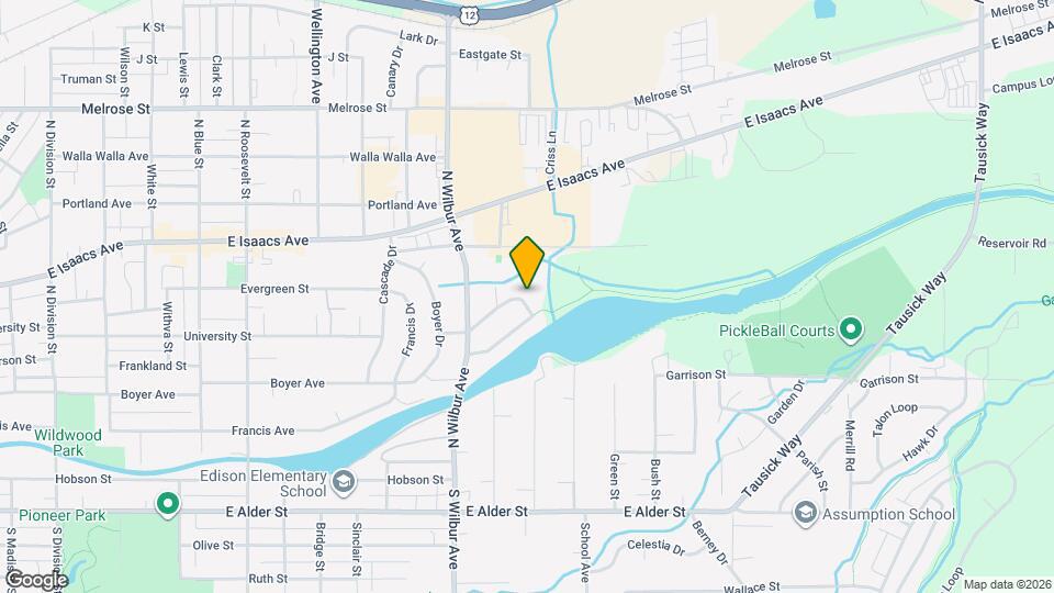 1665 University Dr Map and Location Details