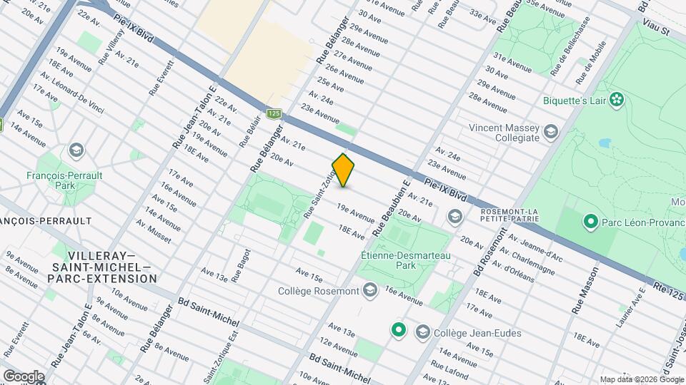 6650 20E Av Map and Location Details