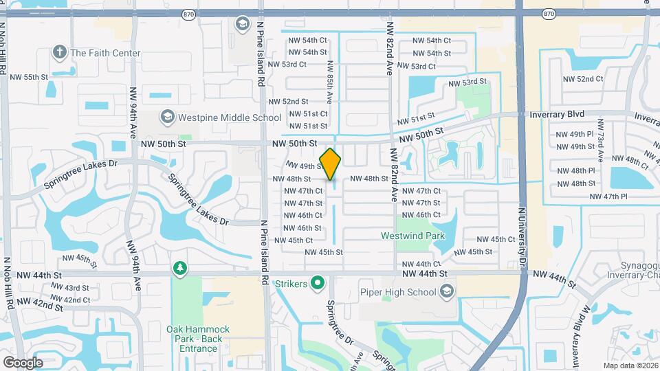 4770 NW 85th Ave Map and Location Details