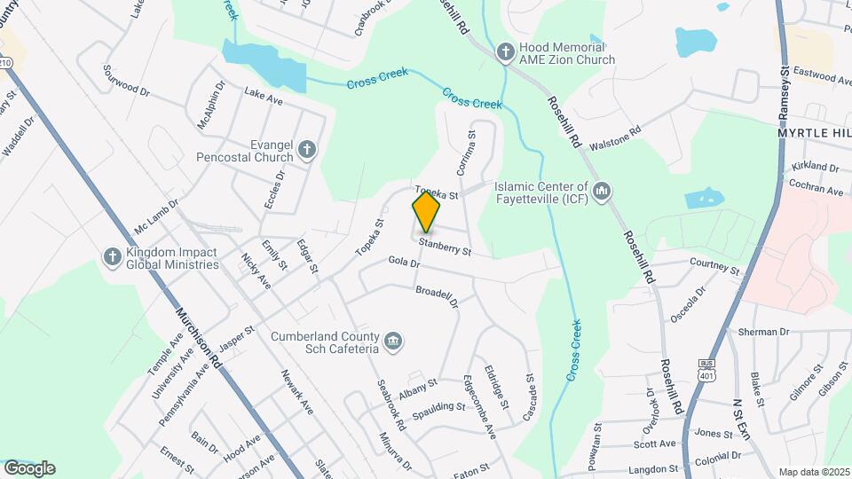 1901 Dancy St Map and Location Details