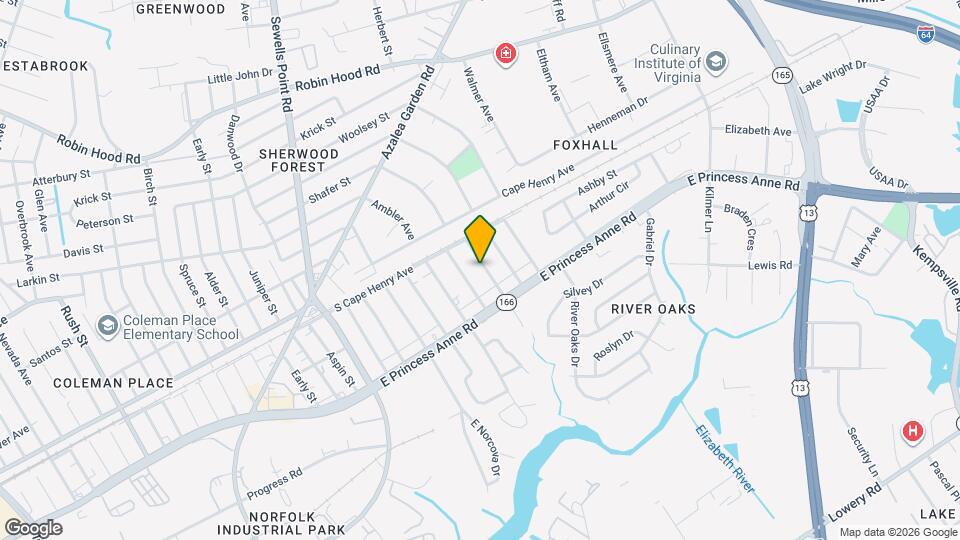 1533 McNeal Ave Map and Location Details