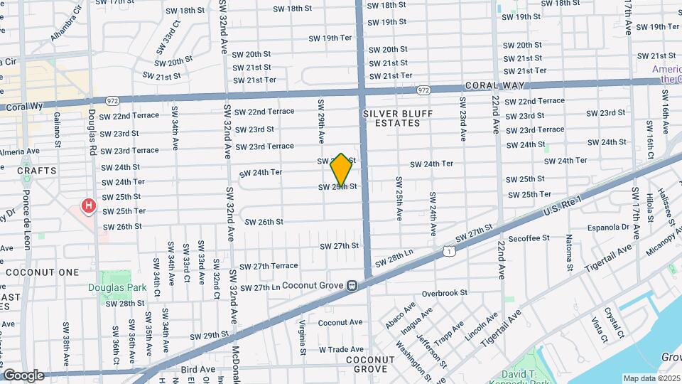 2772 SW 25th St Map and Location Details