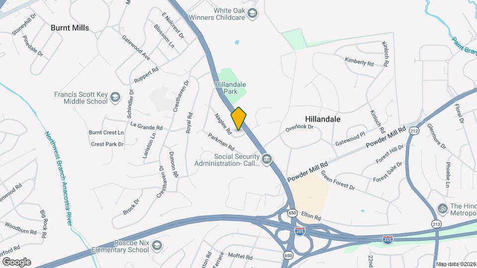 10000 Naglee Rd Mapa y Detalles de la Ubicación