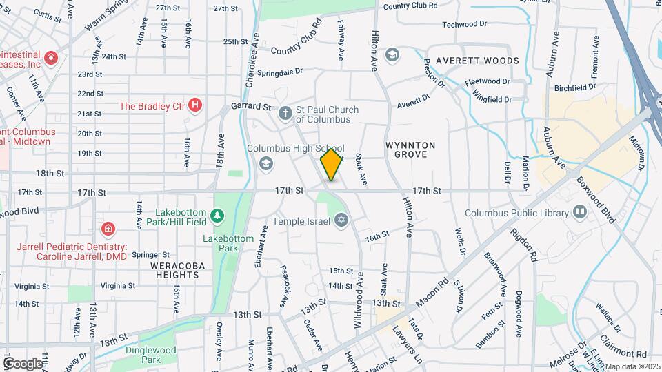 1708 Wildwood Ave Map and Location Details