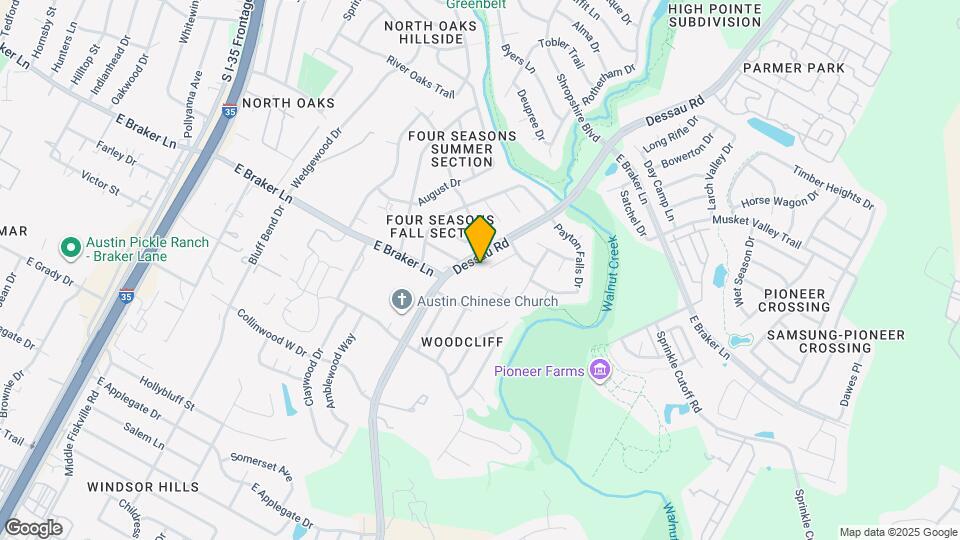 11300 Faber Valley Cove Map and Location Details