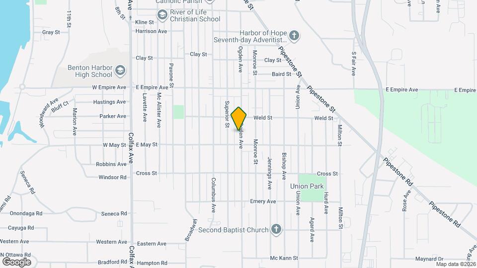 1064 Ogden Ave Mapa y Detalles de la Ubicación