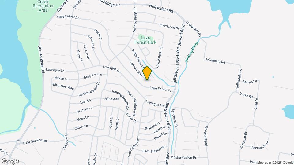 838 Carmen Way Map and Location Details