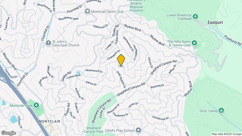 6956 Sayre Dr Map and Location Details