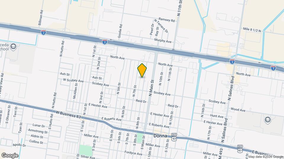419 N 8th St Mapa y Detalles de la Ubicación