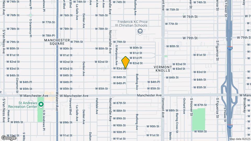 1250 W 83rd St Map and Location Details