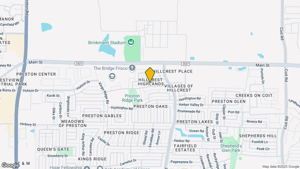 10712 Red Cedar Dr Map and Location Details