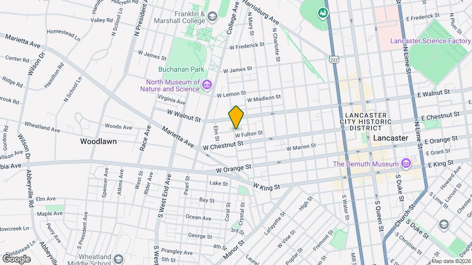 227 Nevin St Map and Location Details