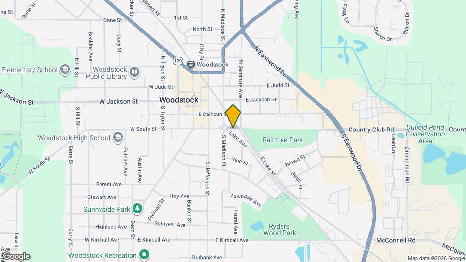 317 Lake Ave Map and Location Details