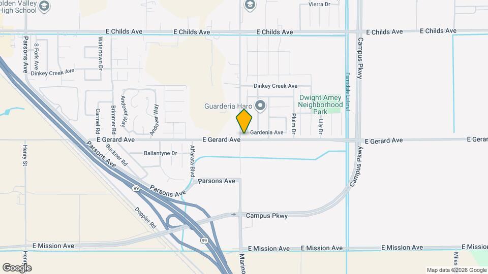 3104 Gardenia Ave Mapa y Detalles de la Ubicación