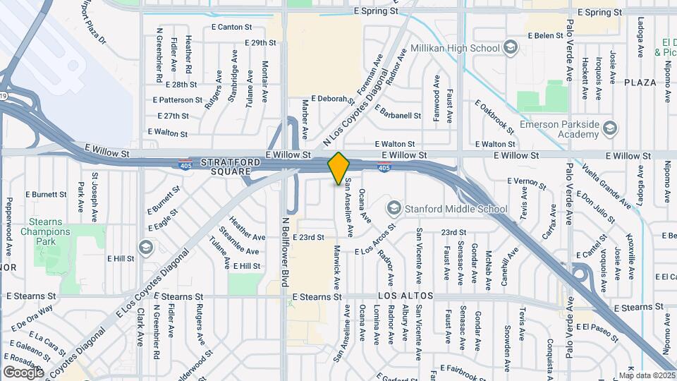 2420 Marwick Ave Map and Location Details