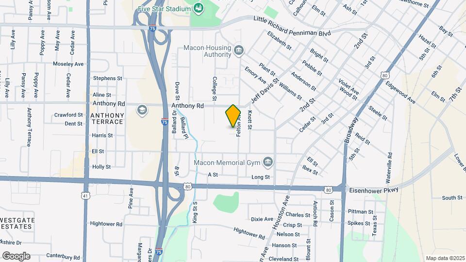 2305 Felton Ave Map and Location Details