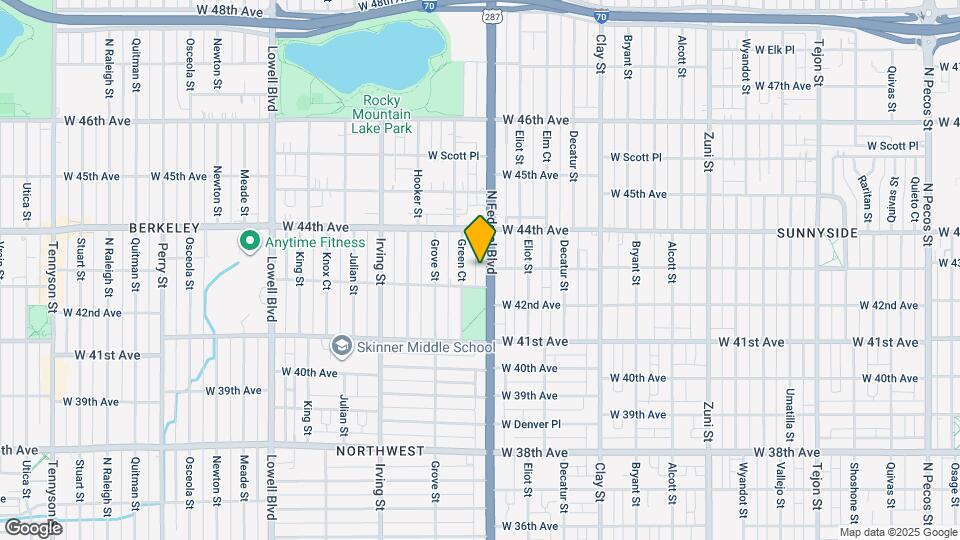 4231 Federal Blvd Map and Location Details