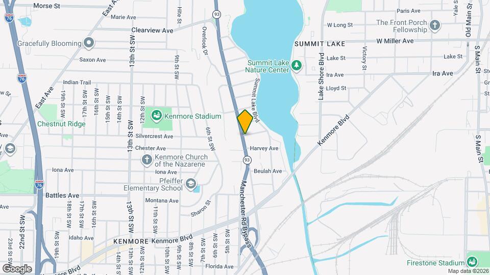 1791 Manchester Rd Map and Location Details