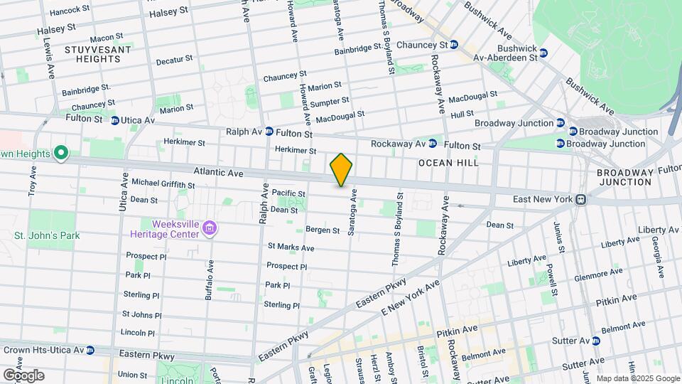2105A Pacific St, Unit Bed Stuyvesant 2Br’s Mapa y Detalles de la Ubicación