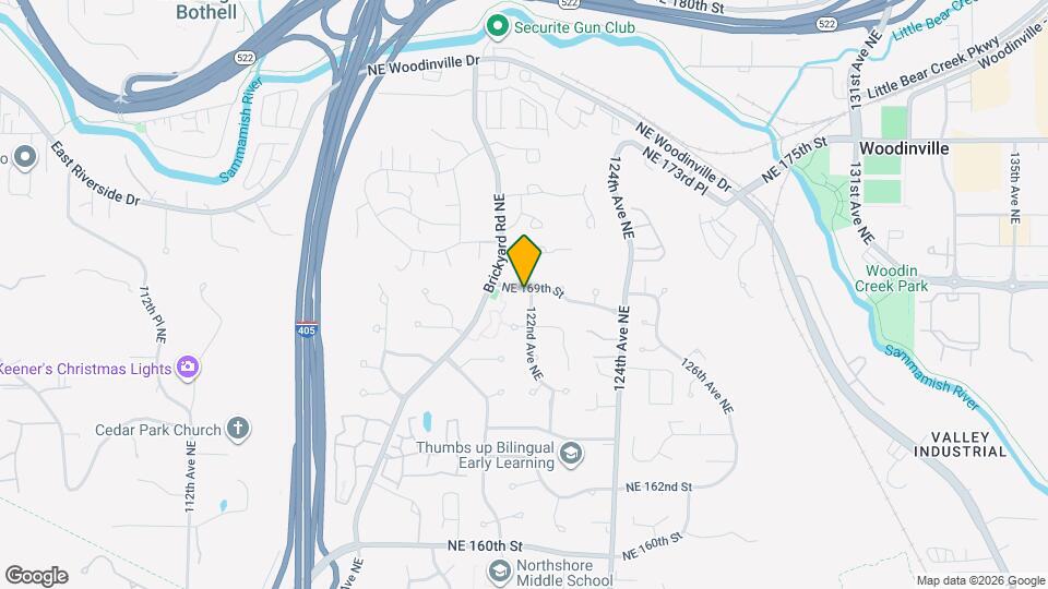 16821 122nd Ave NE Map and Location Details