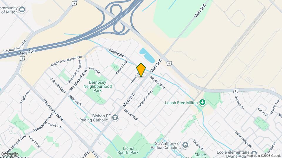 1318 Mowat Ln Map and Location Details