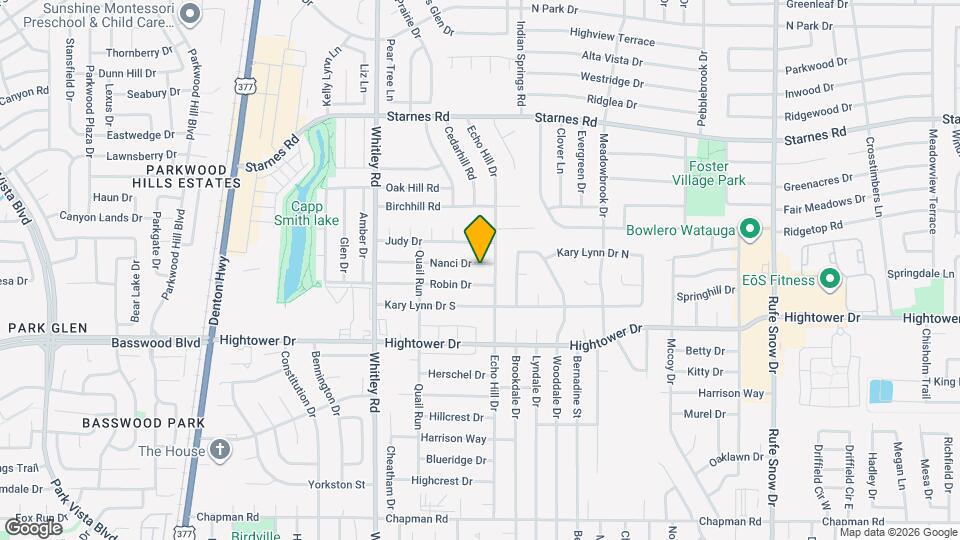 6048 Nanci Dr Mapa y Detalles de la Ubicación