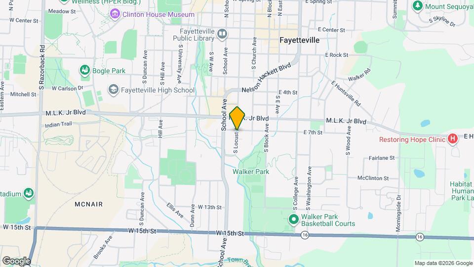 664 N Honey Locust Bnd Map and Location Details