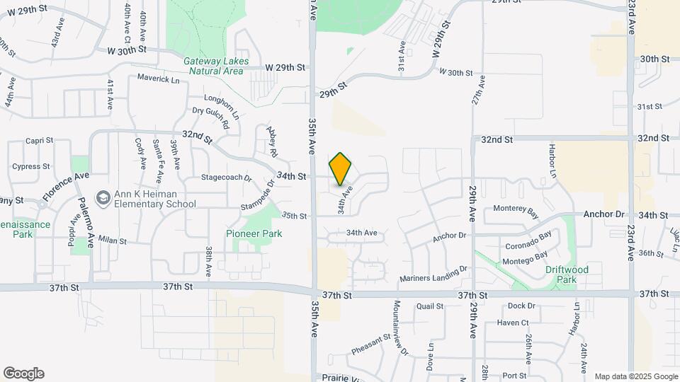 3407 34th Ave, Unit 3407 Mapa y Detalles de la Ubicación