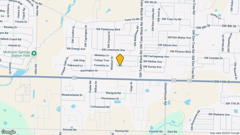 4301 SW Broadstone Ave Mapa y Detalles de la Ubicación