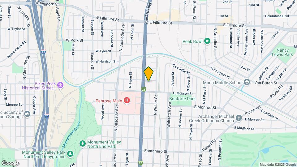 2423 N Nevada Ave Map and Location Details