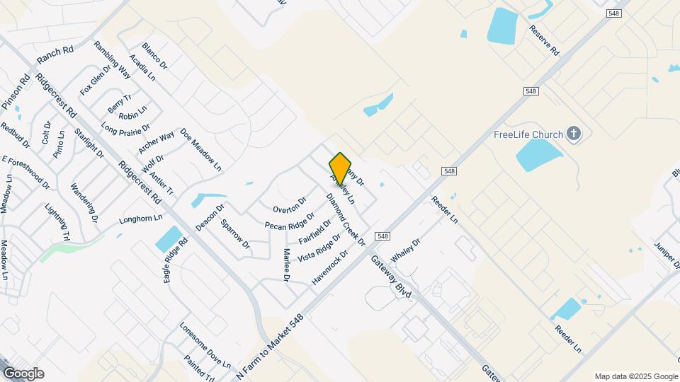 525 Ardsley Ln Map and Location Details