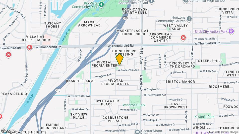 8463 W Rue De Lamour Mapa y Detalles de la Ubicación