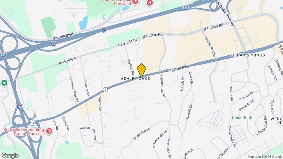 9515 Hidden Oak Way, Map and Location Details