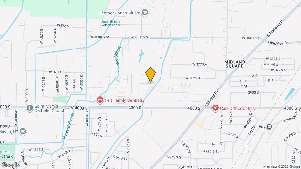 3195 W 3775 S Map and Location Details