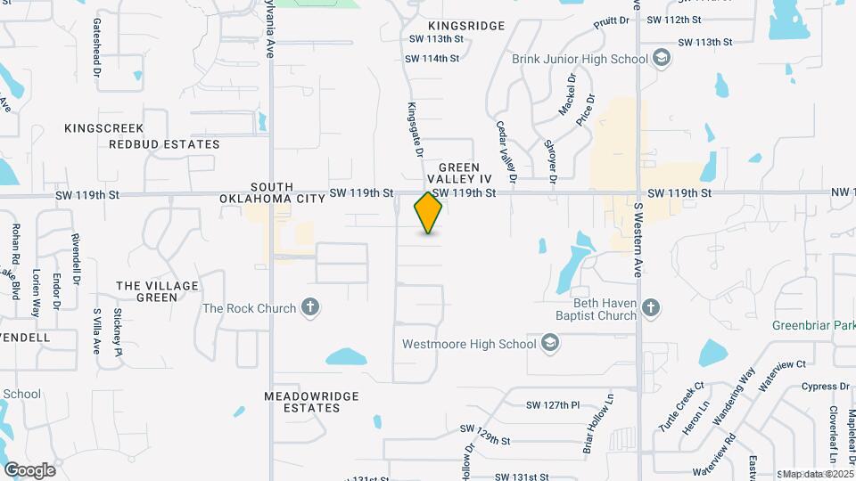 1313 SW 121st St Map and Location Details