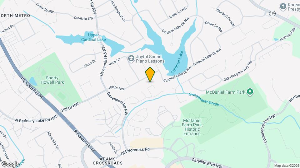 2628 Davenham Ln Mapa y Detalles de la Ubicación