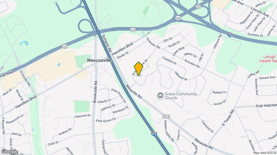 1081 Barnside Rd Map and Location Details