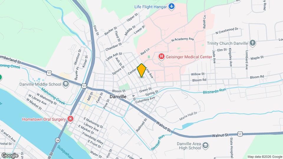 960 Vine St Mapa y Detalles de la Ubicación