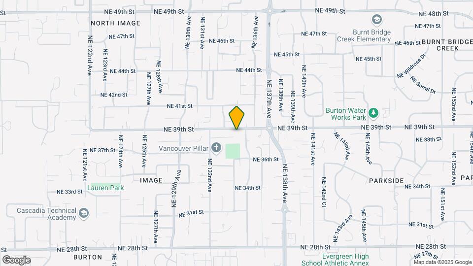 13408 NE 38th Cir Map and Location Details