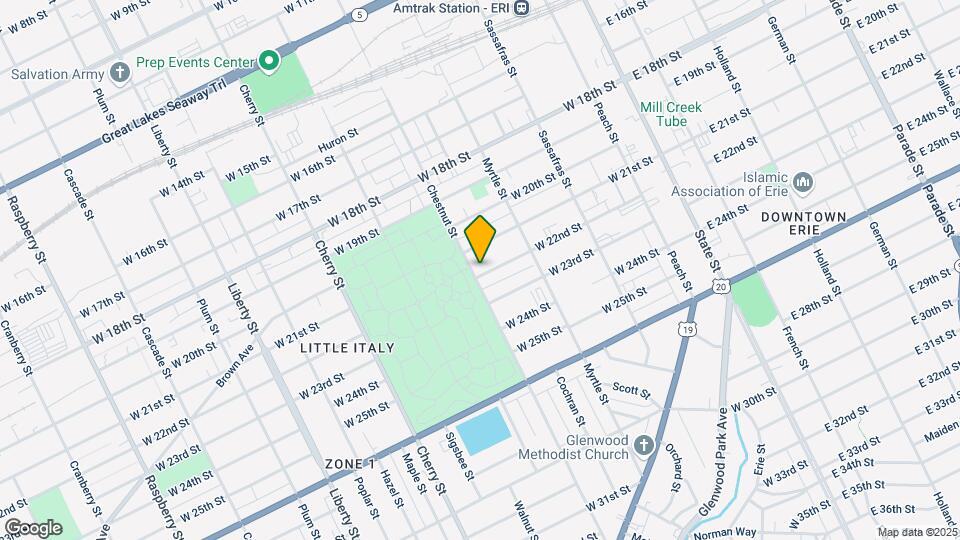 2127 Chestnut St Mapa y Detalles de la Ubicación