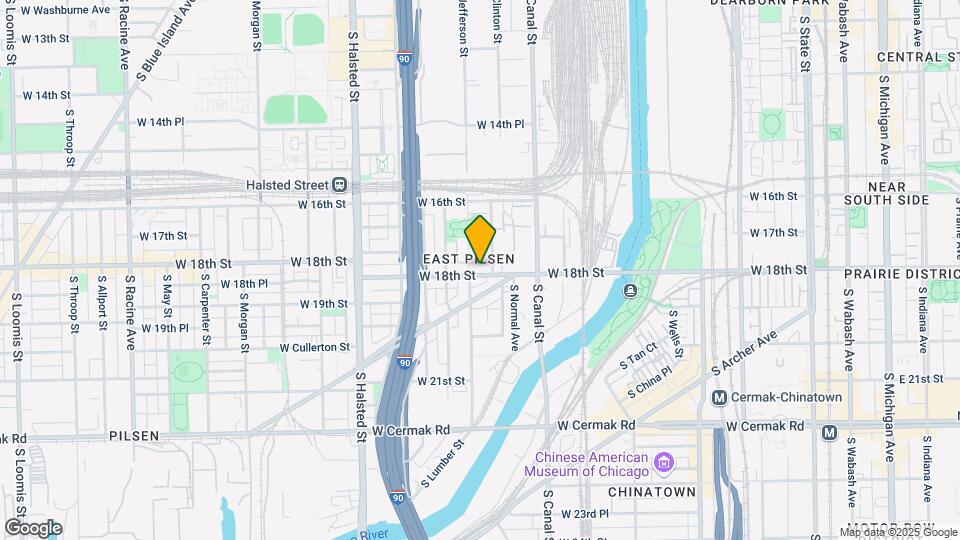 562 W 18th St Map and Location Details