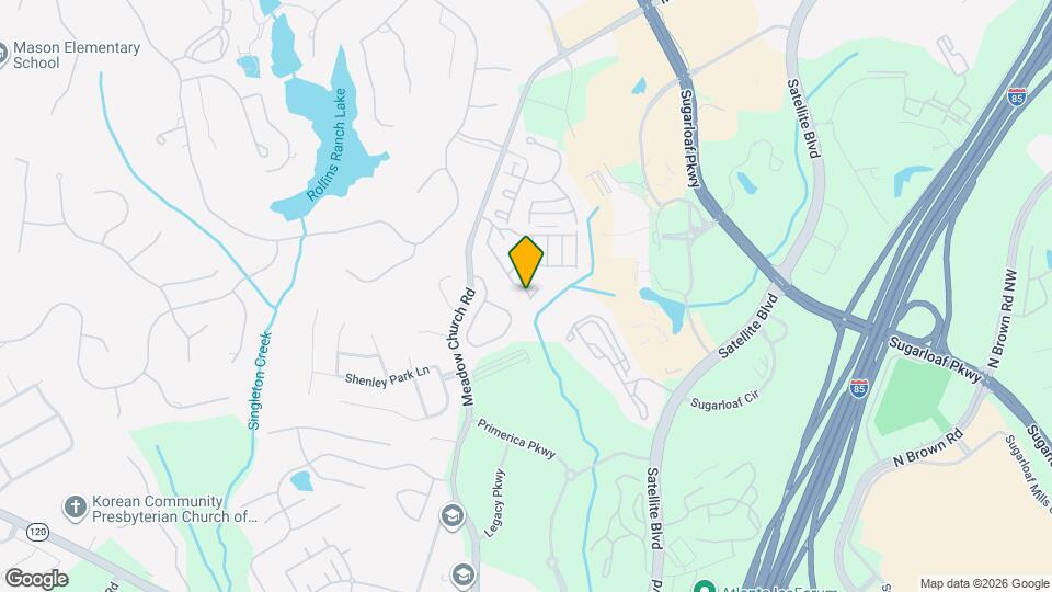 2622 Ridge Run Tr Map and Location Details