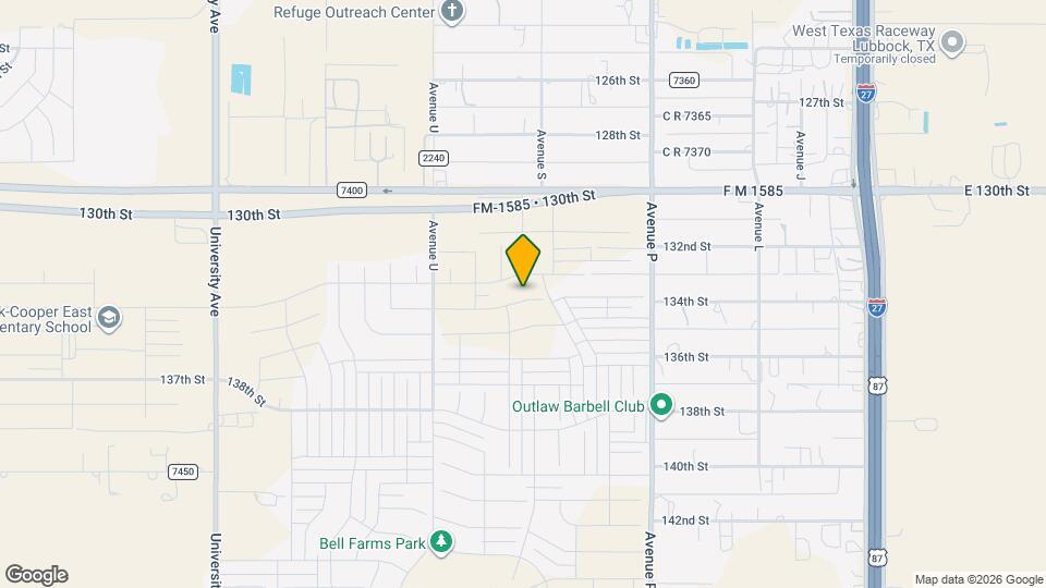 1810 134th St Map and Location Details