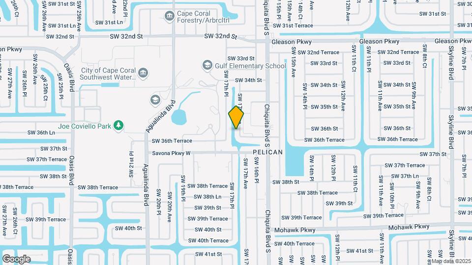3608 SW 17th Ave Map and Location Details